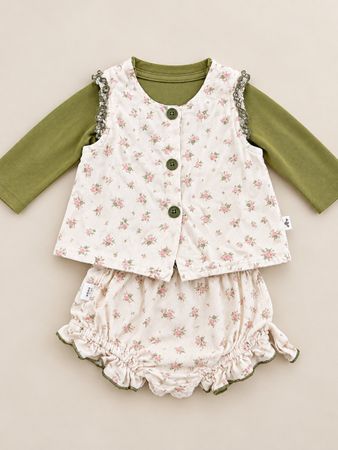 Süsses festliches Baby Outfit Gr. 74/80