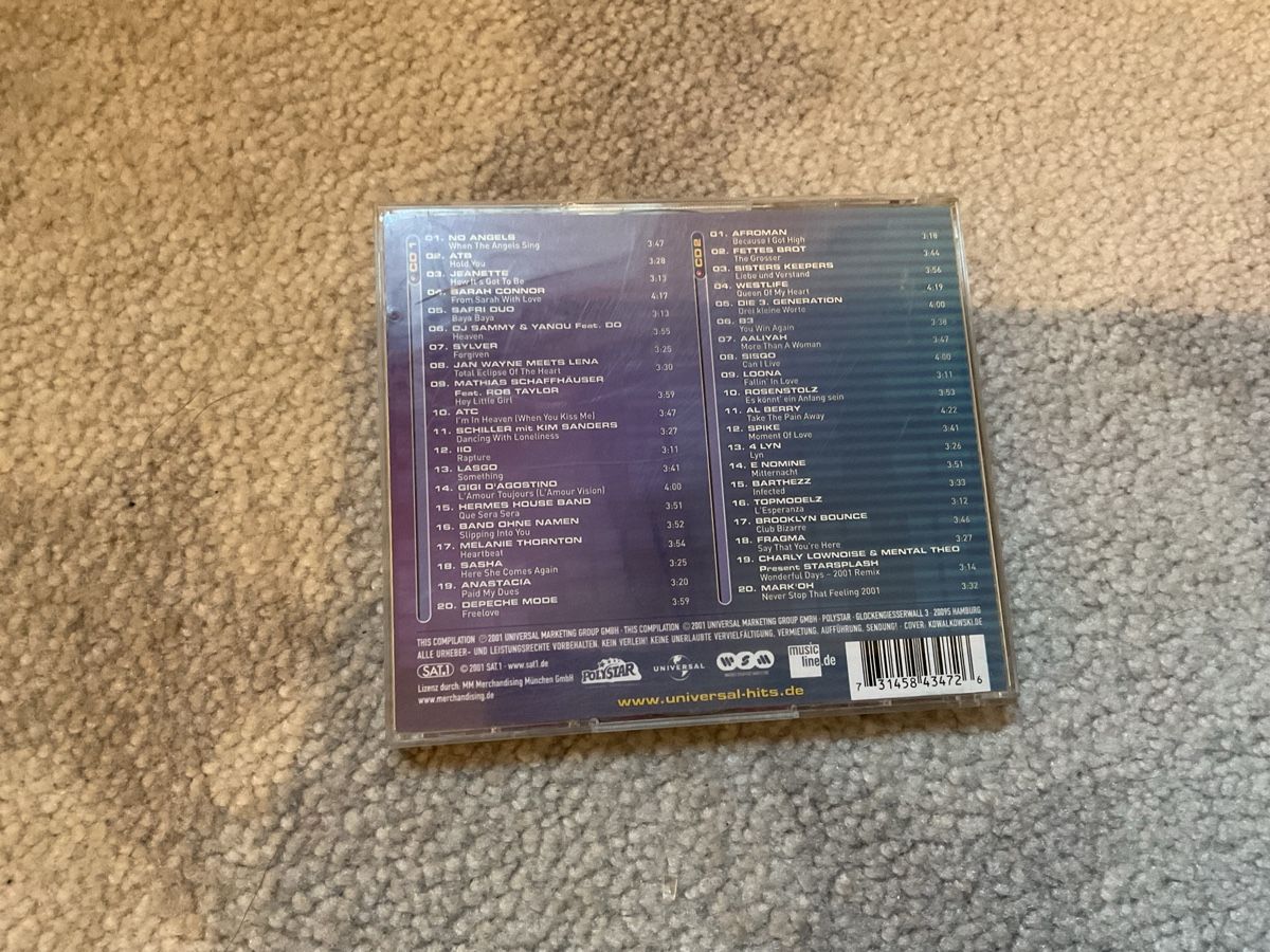 CDs: Mega Hits 2002 Die Erste - CD Doppelalbum – Gebraucht aus Grub SG von Vinciguerra 1