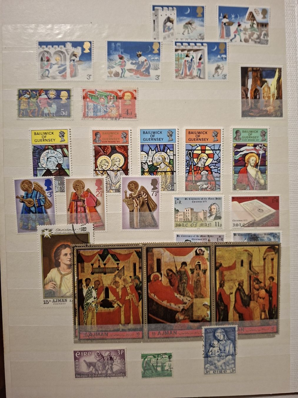 Alle Briefmarken: Grosse Motive Sammlung Glauben / Saage / Kirchlich – Gebraucht aus Balgach von SIMEON27 8