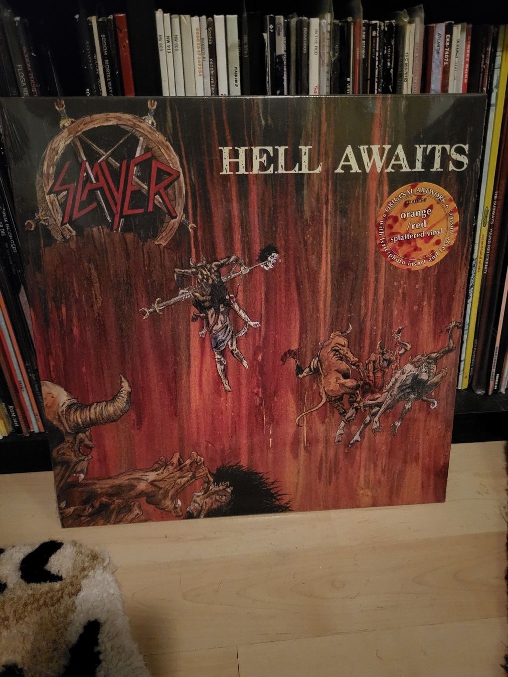 Dischi in vinile: Slayer - Hell Awaits LP (Ltd) – Nuovo e nell'imballaggio originale da Thun venduto da Kissthis