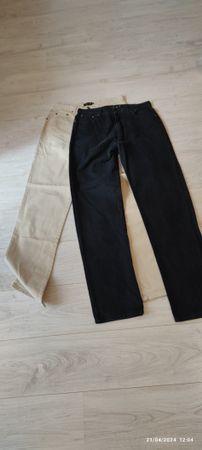 Jeans GSWD noir & beige, taille 32