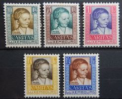 Luxemburg Kat. 227-231 * 1930