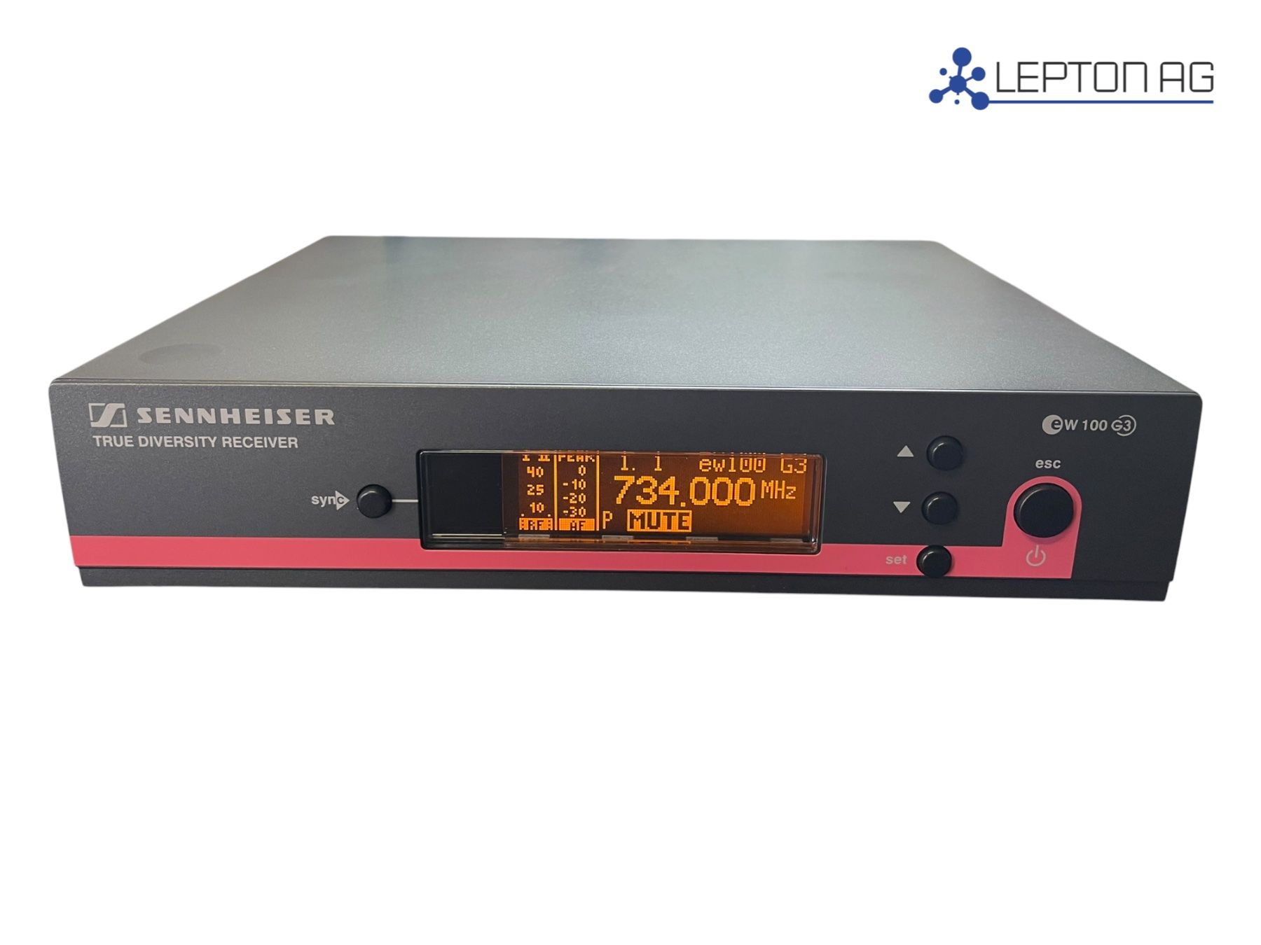 Sennheiser Ricevitori: Sennheiser ew 100 G3 True Diversity Receiver – Usato da Niederdorf venduto da LeptonAG 1