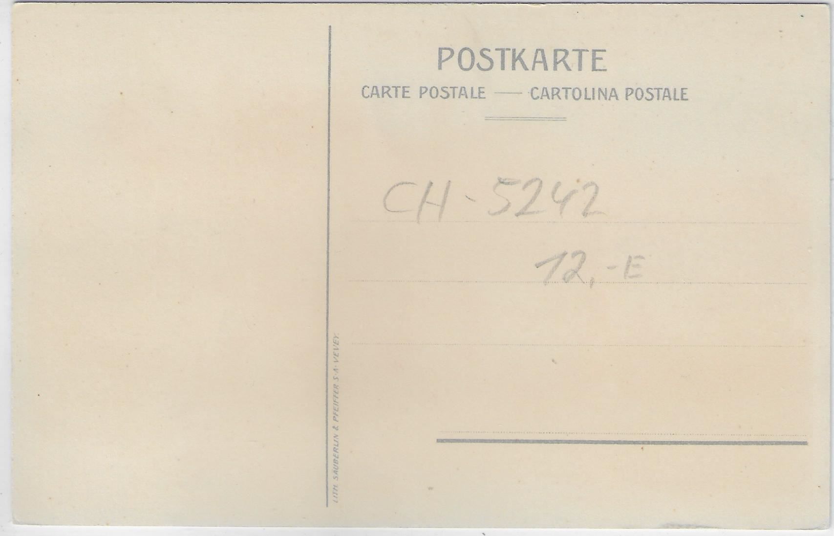 Cartoline postali: Chateau de Habsburg AG - Peter & Kohler – Usato da Ettingen venduto da Kartenplanet 1