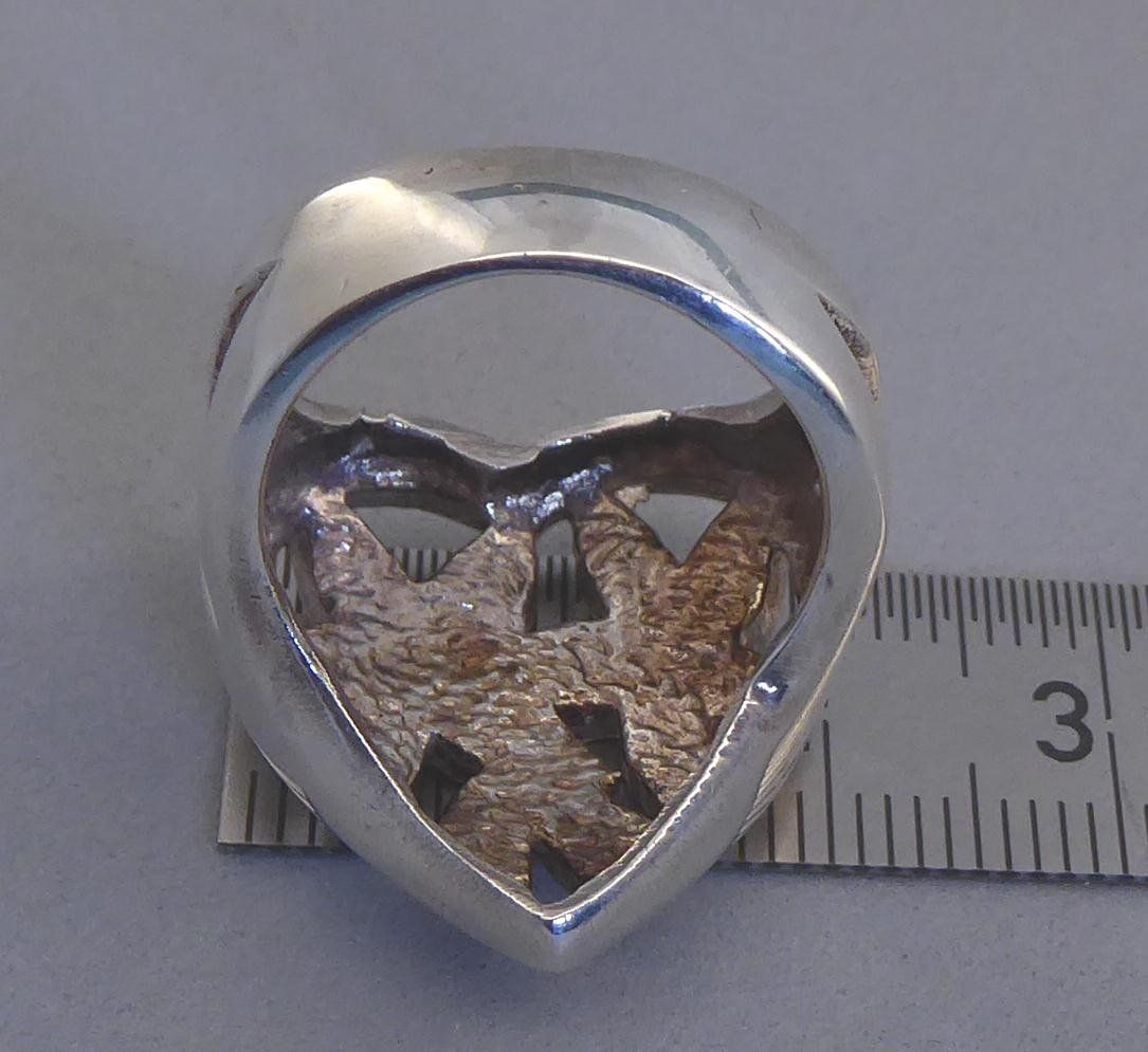Anelli: Ring 925 Silber mit Perlmutter – Usato da Muri AG venduto da Lineli2020 3