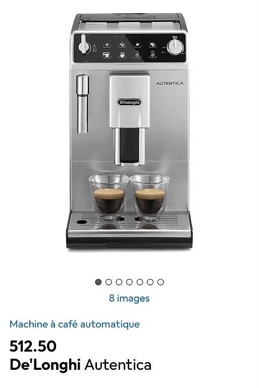 Macchine per caffè & Macchine per espresso: Machine à café Delonghi Autentica – Usato da Collombey venduto da igor.pavlov 1