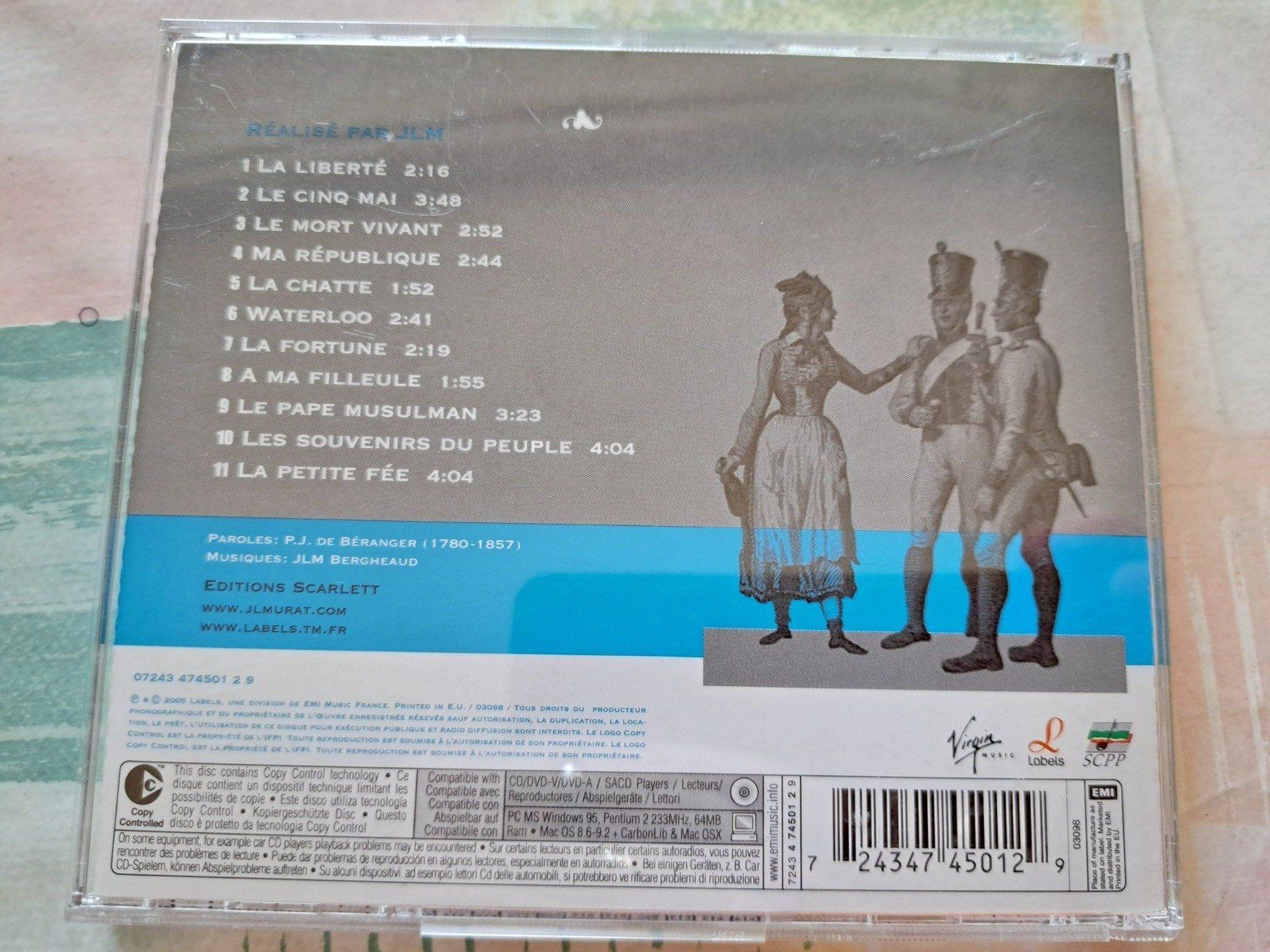 CDs: Cd Jean-Louis Murat - 1829 – D'occasion à Pully par bro_n52j 1
