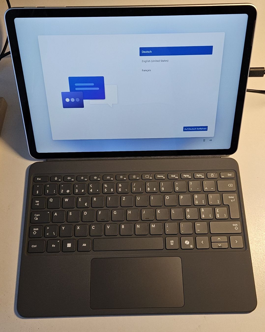 Tablet PC: Microsoft Surface Pro 12" Tablet PC mit CH-Keyboard und Pen – Nuovo e nell'imballaggio originale da Zürich venduto da Sailor21