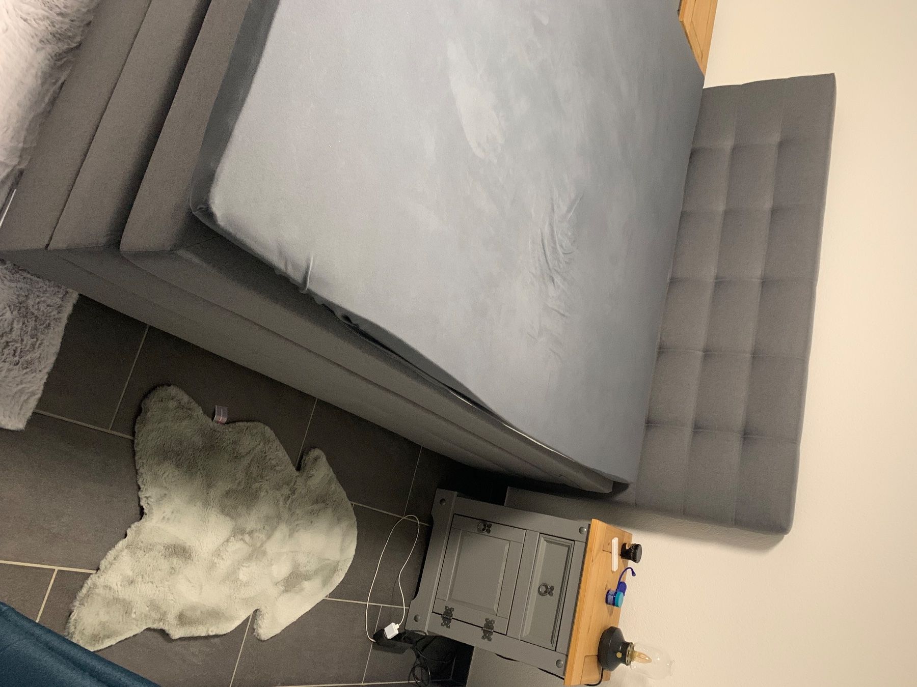 Letti: Boxspringbett & Nachttische – Usato da Windlach venduto da sas_2kct 1