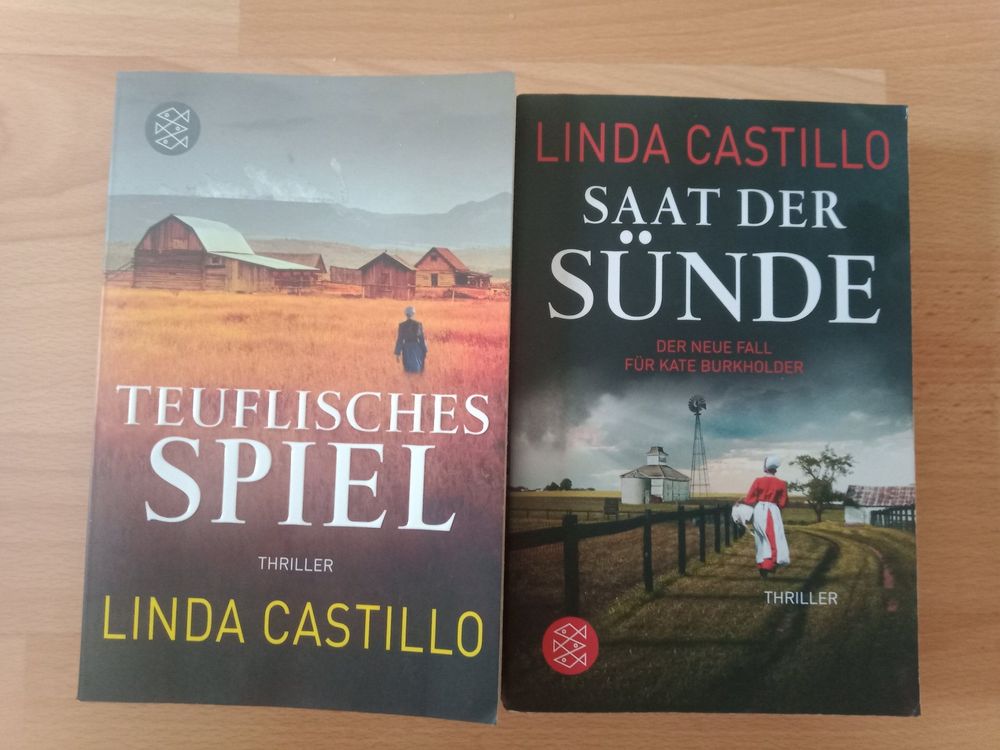 Linda Castillo Kate Burkholder Saat Sünde Teuflisches Spiel | Kaufen ...