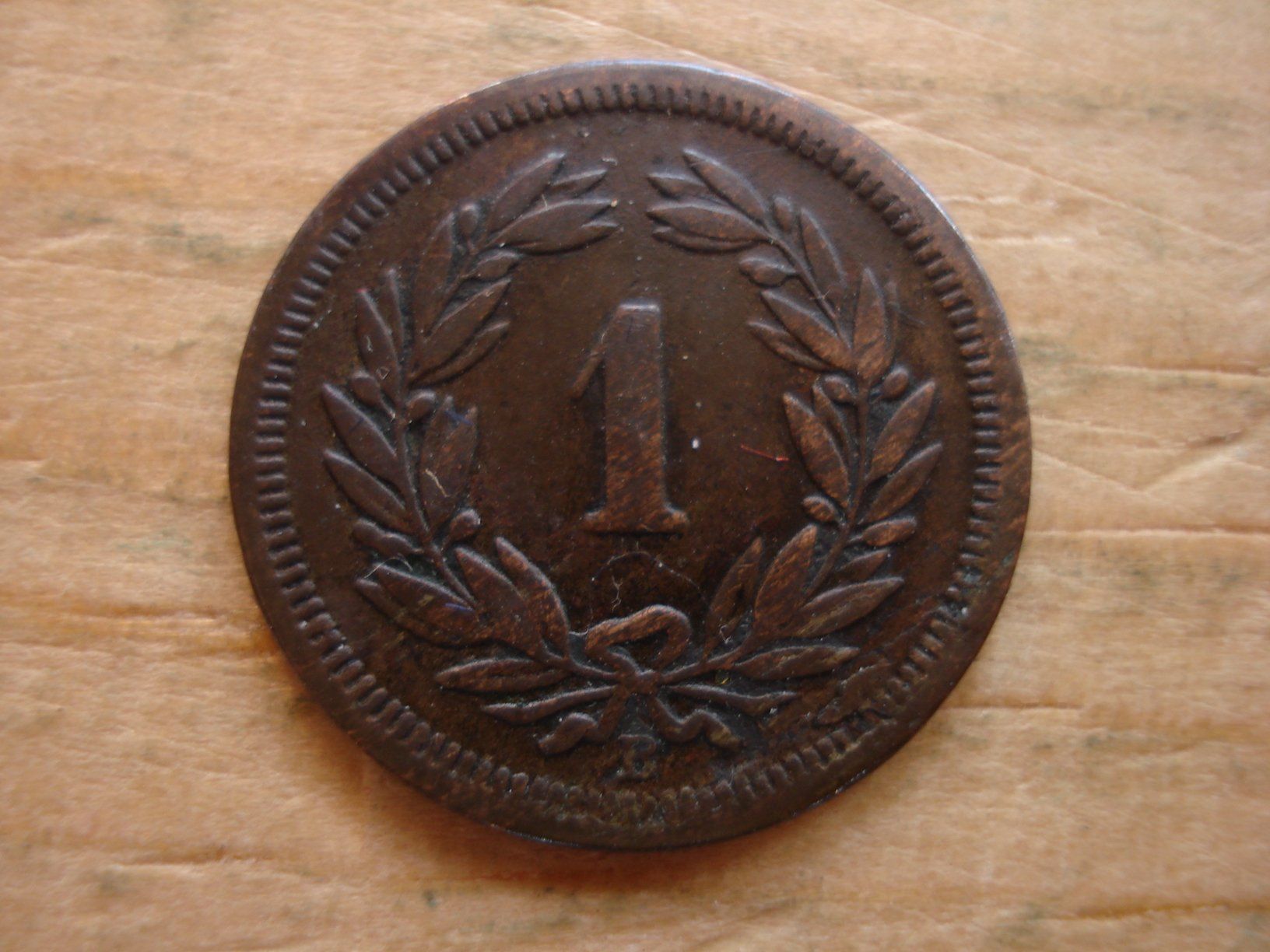 Tutti le monete: (H6) 1 Rappen 1863 – Usato da Erlach venduto da Net-Coins 1