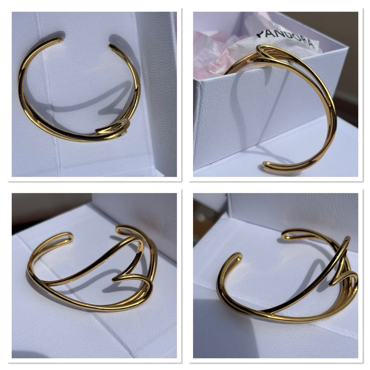 Pandora Bracciali & Braccialetti: PANDORA Celestial Heart Clasp Bangle – Usato da Möhlin venduto da seerose6 7