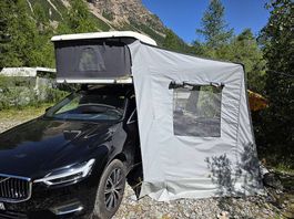 Maggiolina Dachzelt mit viel Zubehör