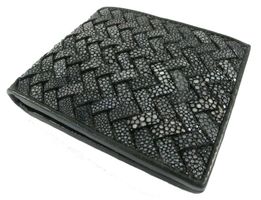 Echt Rochenleder Portemonaie für Herren -  Stingray Leather
