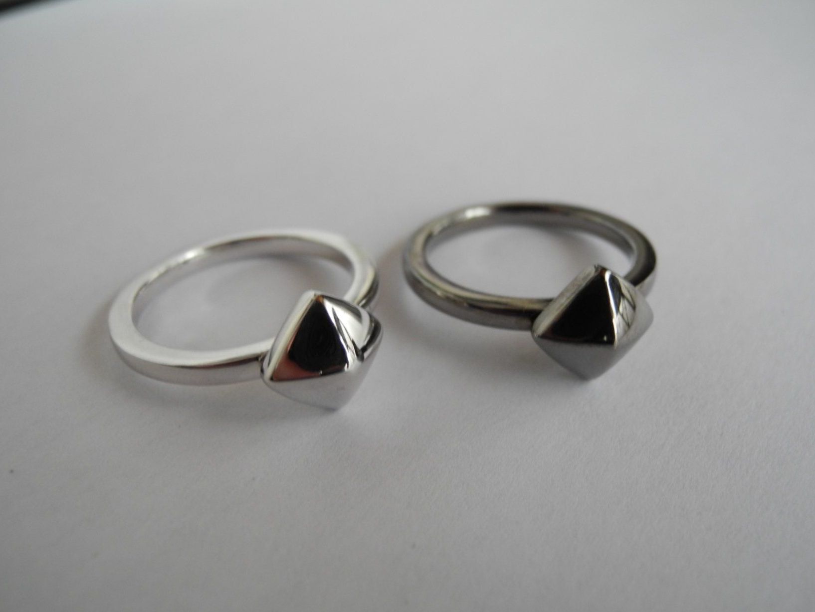 Anelli: Ringe 925 Silber / 2 Stück – Nuovo (secondo la descrizione) da Balsthal venduto da qwer24