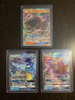 Onix GX, Starmie GX & Kingdra GX / Pokemonkarten 3Stk
