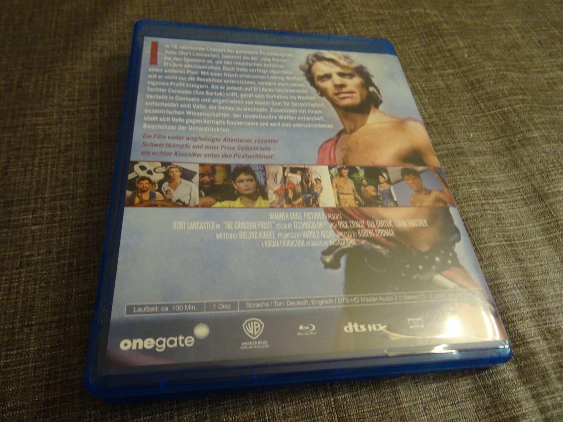 Tous les DVDs: Blu-ray Der Rote Korsar mit Burt Lancaster – D'occasion à Olten par Disc-Verkauf 2