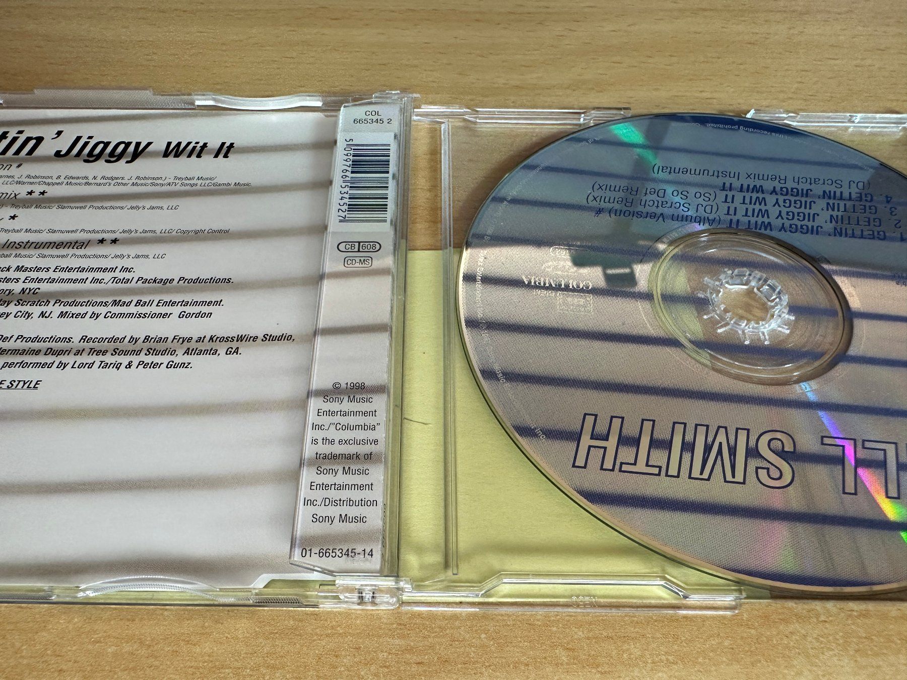 CD: Will Smith – Gettin' Jiggy Wit It - Single CD – Usato da Rikon im Tösstal venduto da Alpenmutz 1