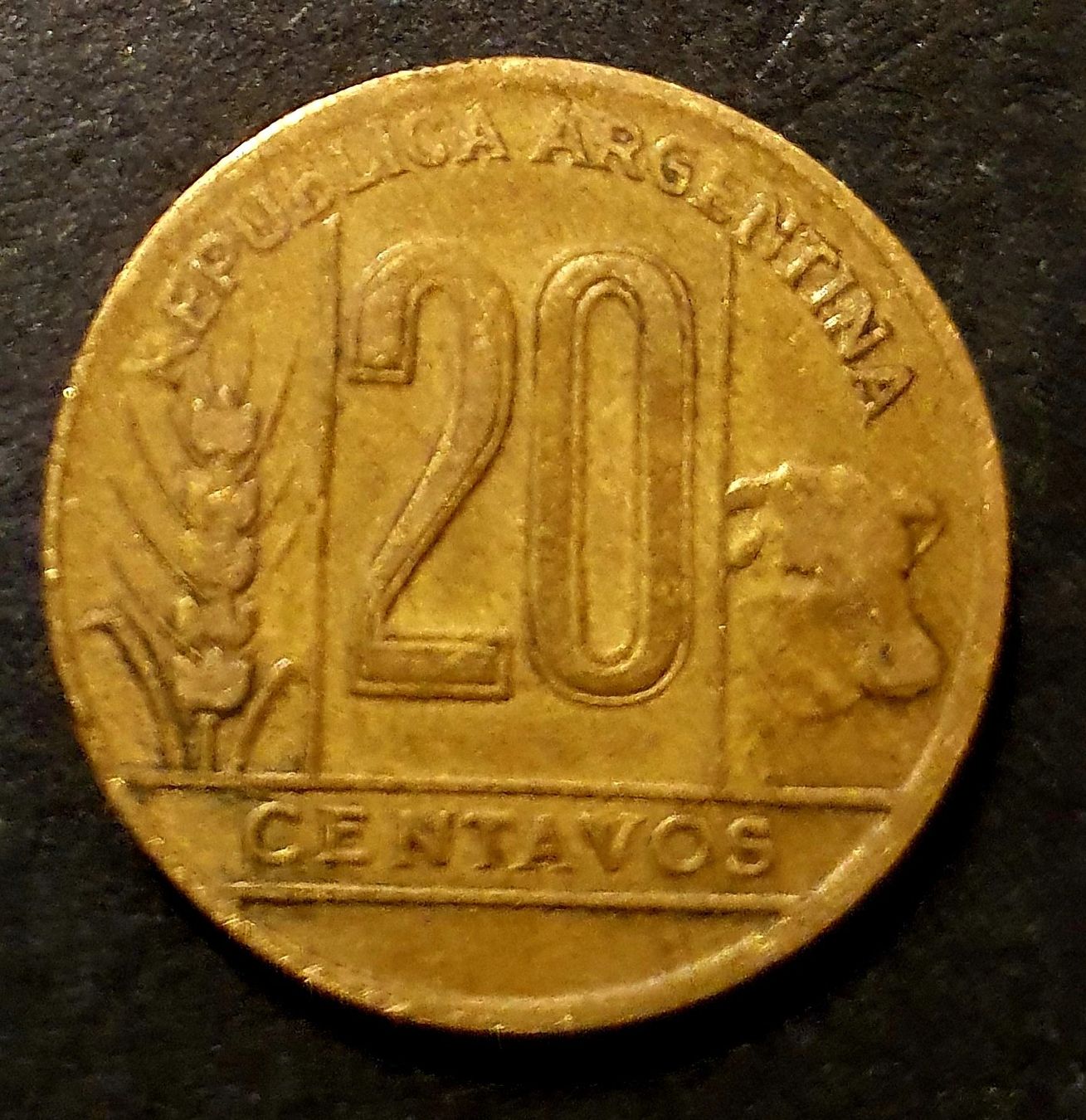 Tutti le monete: 20 Centavos 1948 Argentinien – Usato da Egerkingen venduto da Acc1