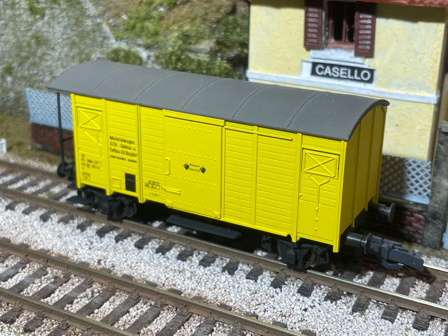 Born Modellini di ferrovie: AKU / evt. Born ?, GTB Güterwagen K2 – Nuovo (secondo la descrizione) da Krummenau venduto da ferrotech 7