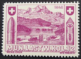 Soldatenmarken - Mun. Lastwagenkolonne 12 - Wi Trsp 40 - *