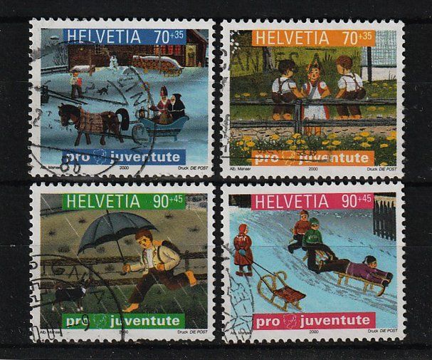 Tutti i francobolli: 2000 Serie Pro Juventute – Usato da Arlesheim venduto da gaugi43