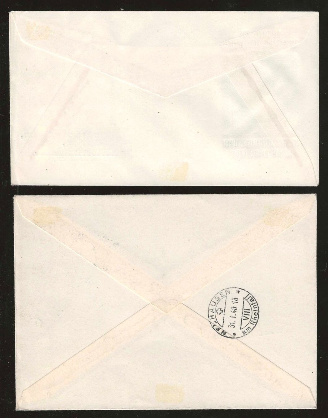 Tous les timbres: 1948 : 2 Briefe "Olympiade St. Moritz " – D'occasion à Gümligen par Geniusbuy 1