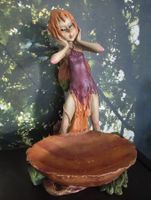 Sammlerfigur PAOR© "Elfe mit Blumenschale" 30cm