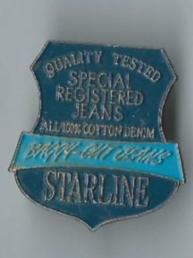 Plaketten & Abzeichen: Jeans "Starline", Pin – Gebraucht aus Zürich von t24_de