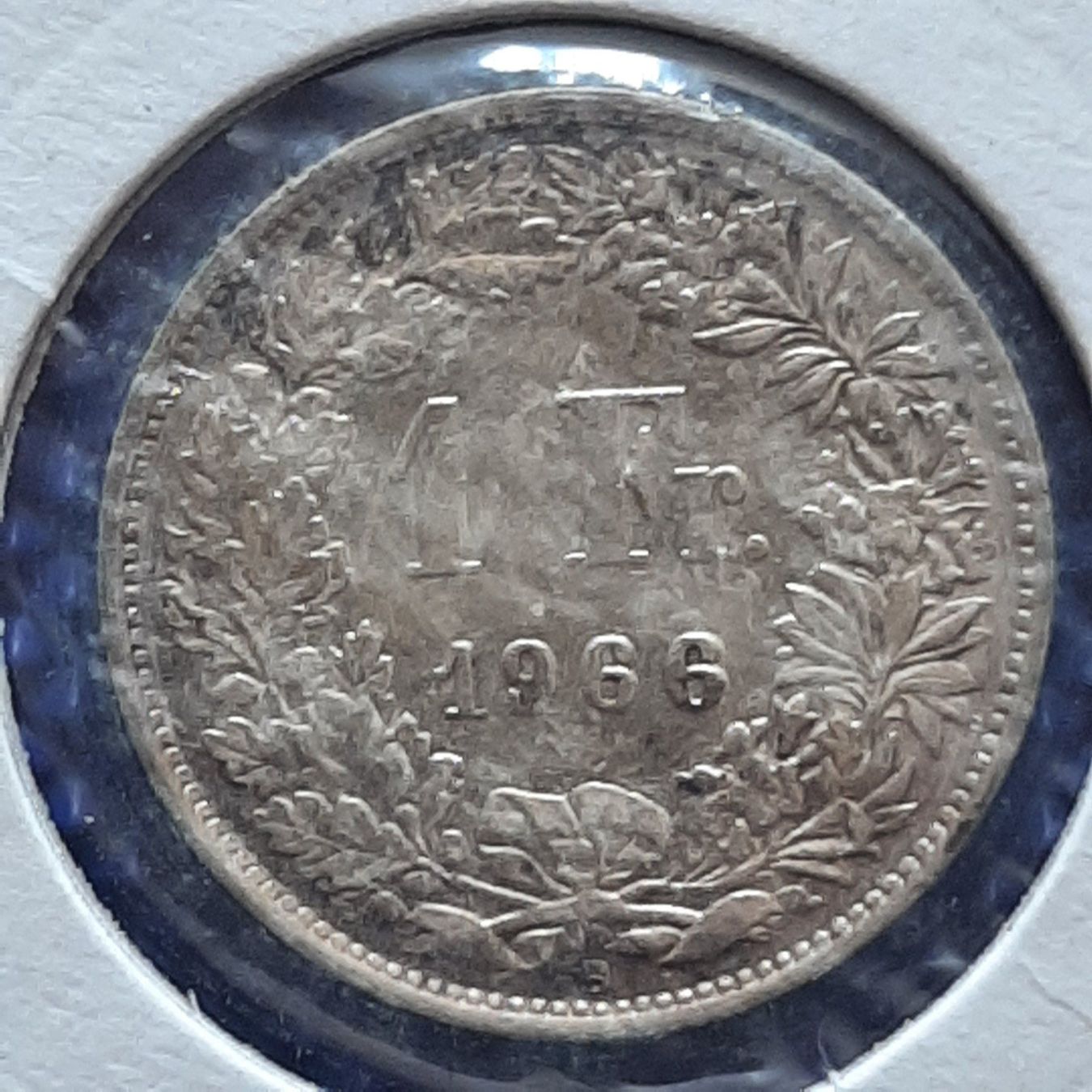 Toutes les monnaies: 1 Franc Suisse 1966 – D'occasion à Carouge GE par cecob0909
