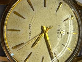 Tissot Seastar Armbanduhr goldfarben gebraucht