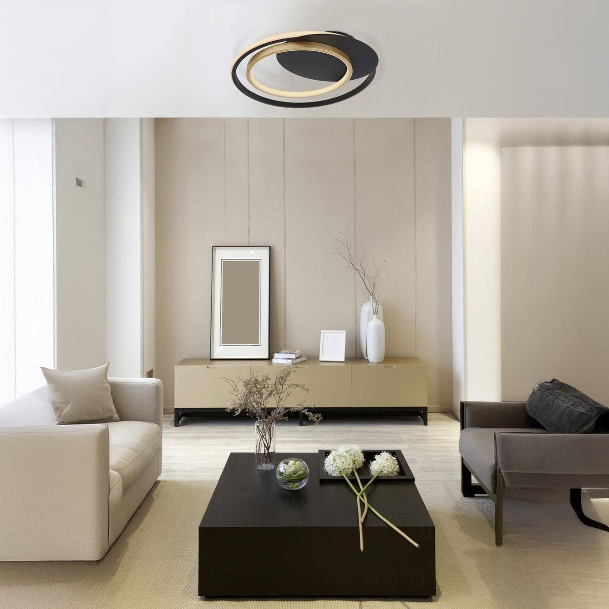 Lustres & lampes de plafonds: LED Deckenleuchte, CCT, 49 cm x 47 cm – Neuf (Voir description) à Kreuzlingen par Smart-Light 1