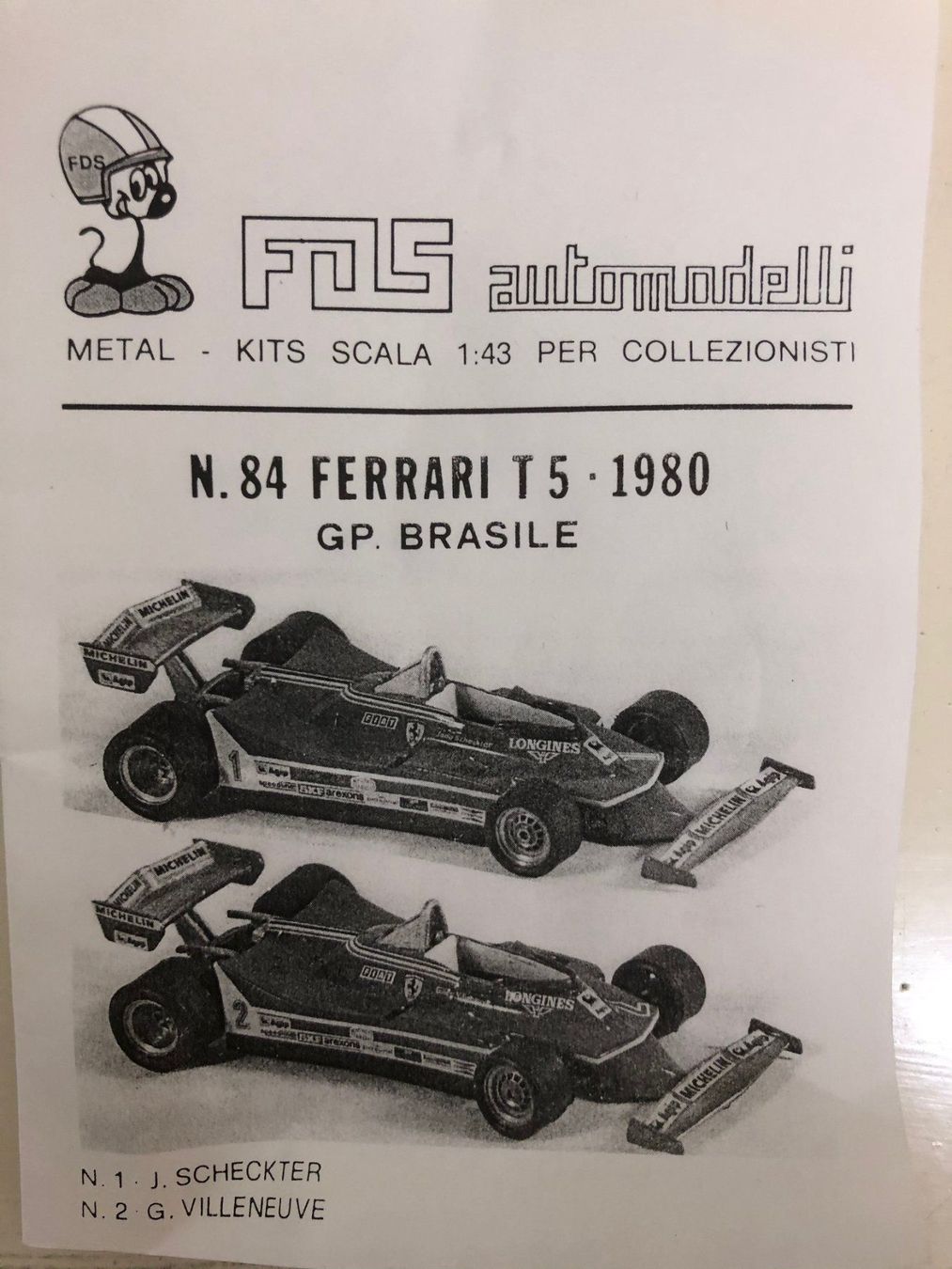Ferrari Modellini d'auto: FDS-Kit Ferrari 1/43 – Nuovo e nell'imballaggio originale da Muttenz venduto da Gucci2005 2