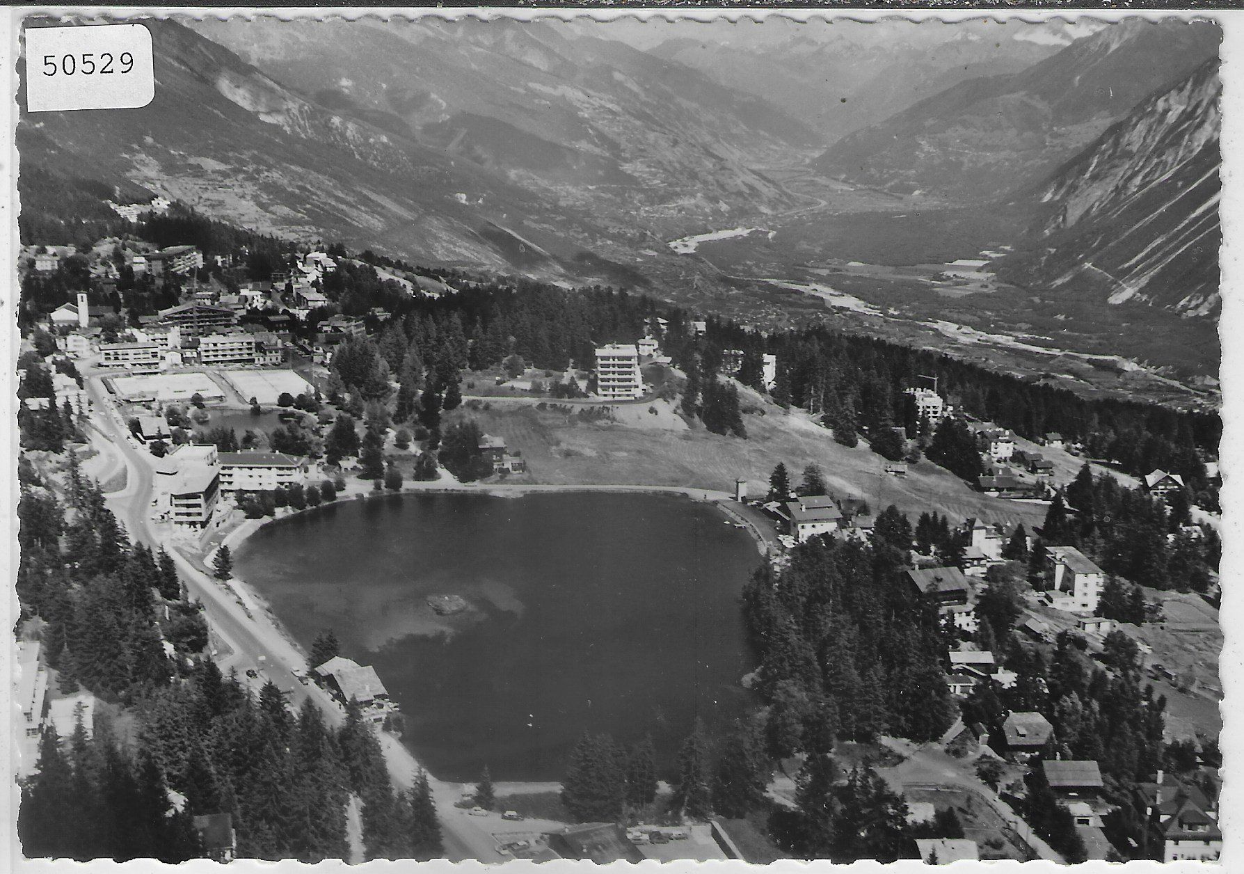 Cartoline postali: Flugaufnahme Montana-Vermala – Usato da Ettingen venduto da Kartenplanet