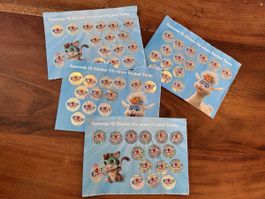4x Stickerbögen Migros Story Mania