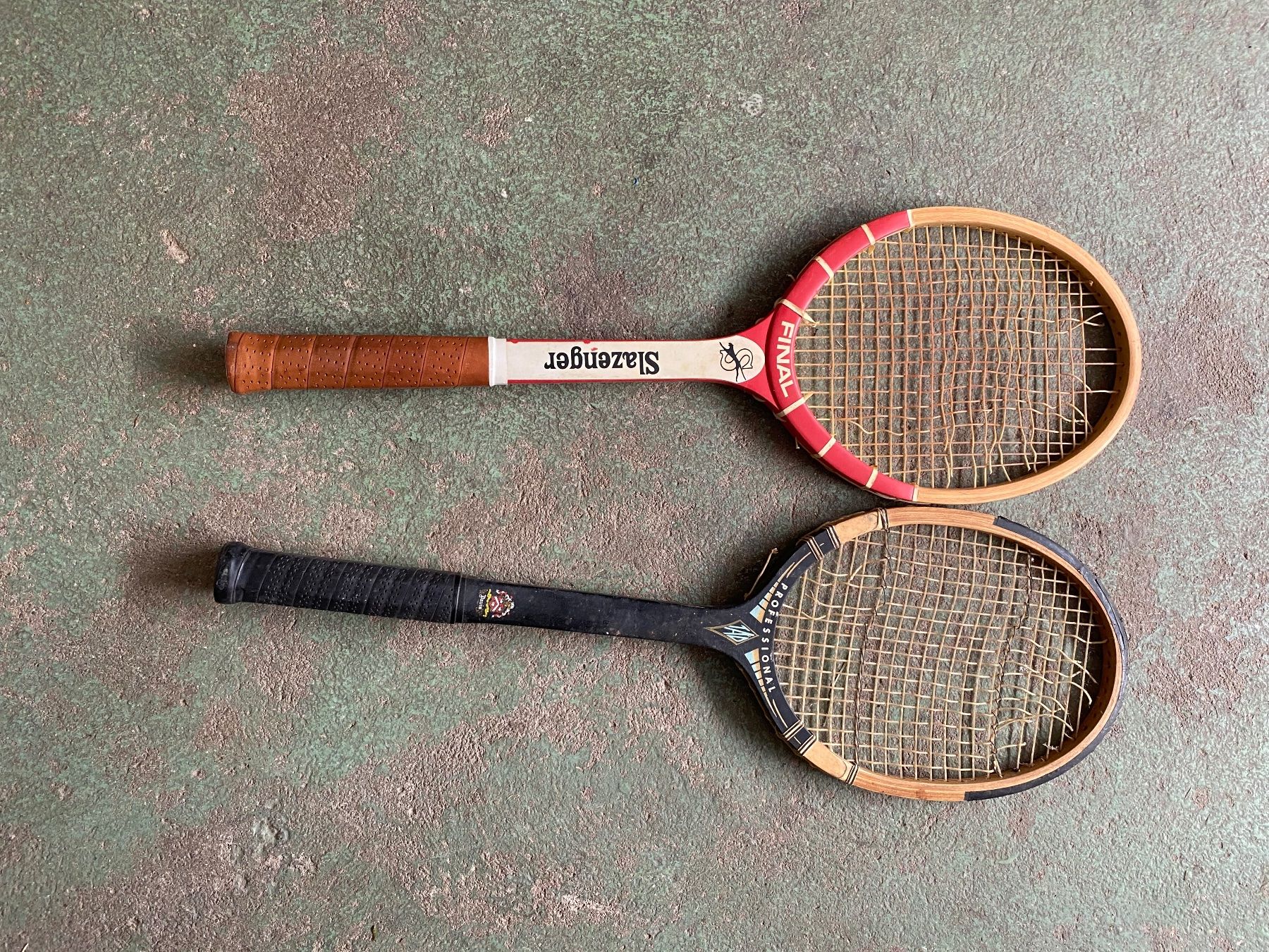 Racchette: Tennisschläger vintage 2 Stück – Difettoso da Wallisellen venduto da skorpion-11