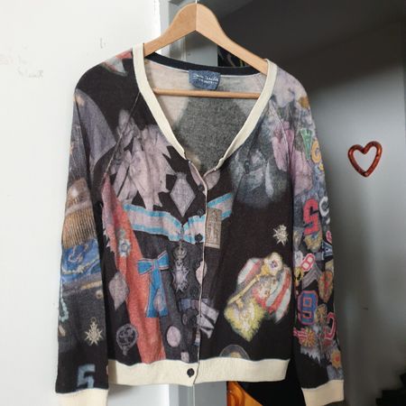 Elisa Cavaletti schöne Strickjacke Gr. M