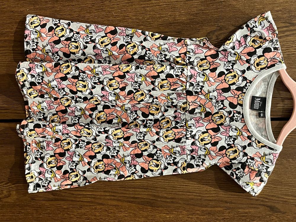 Babymütze Mit Minnie-Maus-Motiv – Gr. 48 Cm, 100% Baumwolle, Rosa, Süße Kopfbedeckung Für Kleinkinder