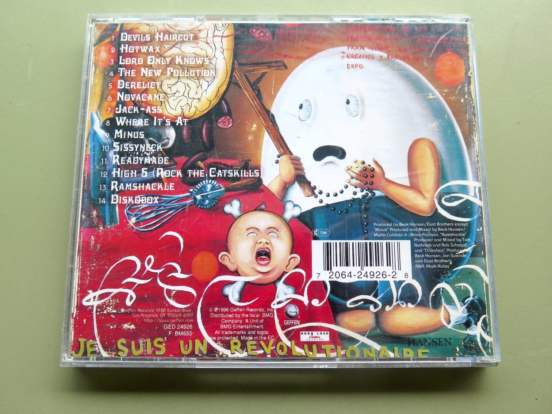 CD: (p) CD BECK!: Odelay, 1996 – Usato da Bern venduto da Balzamico 1