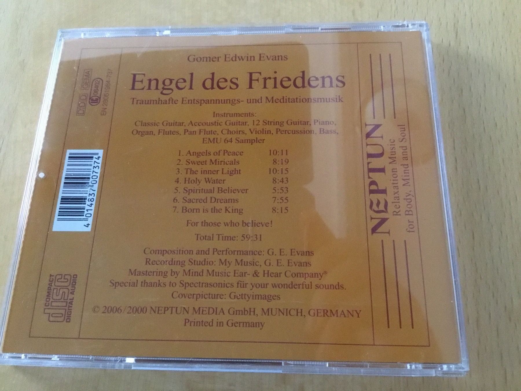 CDs: Engel des Friedens - Meditationsmusik – D'occasion à Rüti ZH par alumedien 1