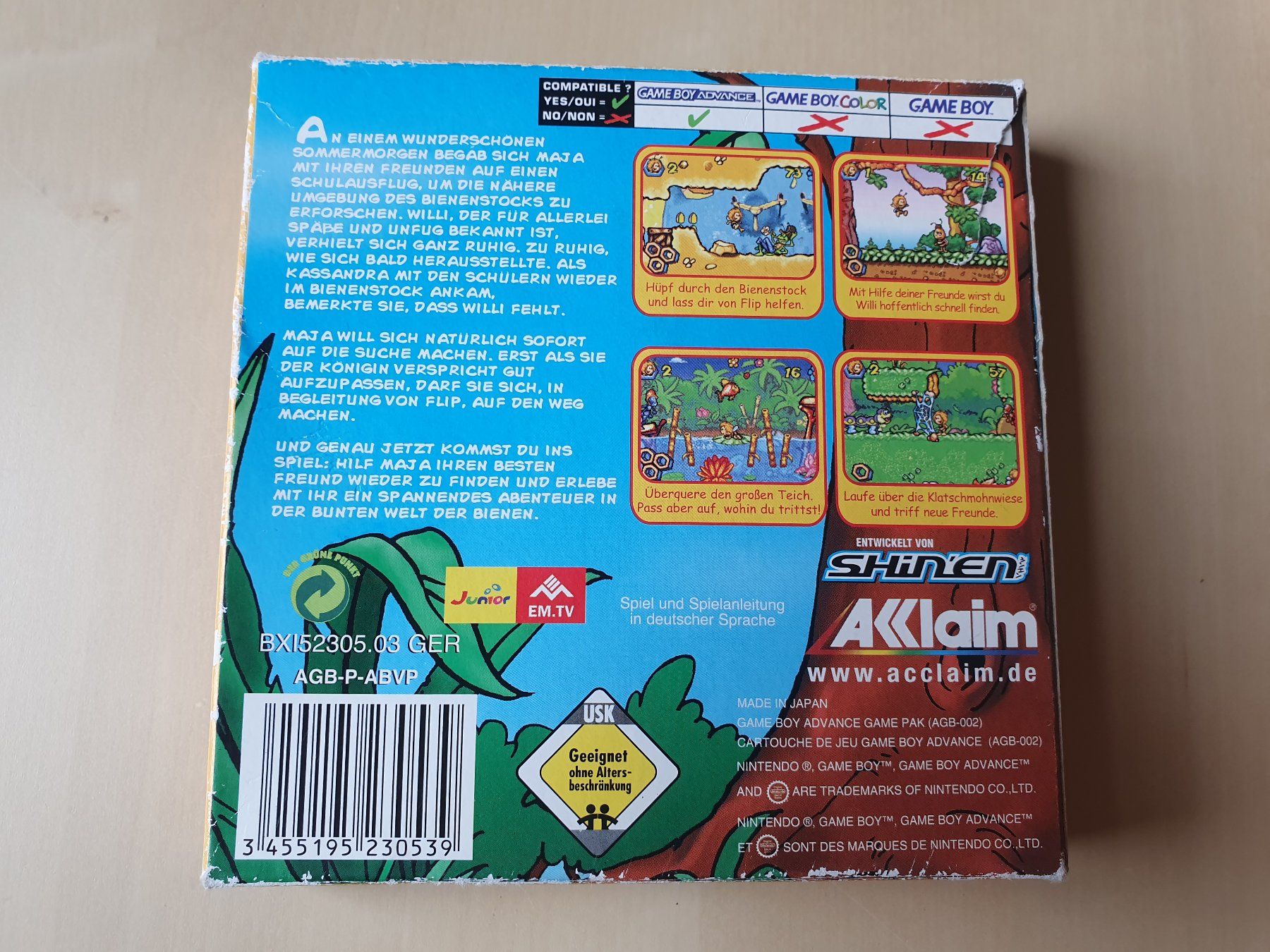Nintendo Spiele: Die Biene Maya – Gebraucht aus Stansstad von collectorsshop 1