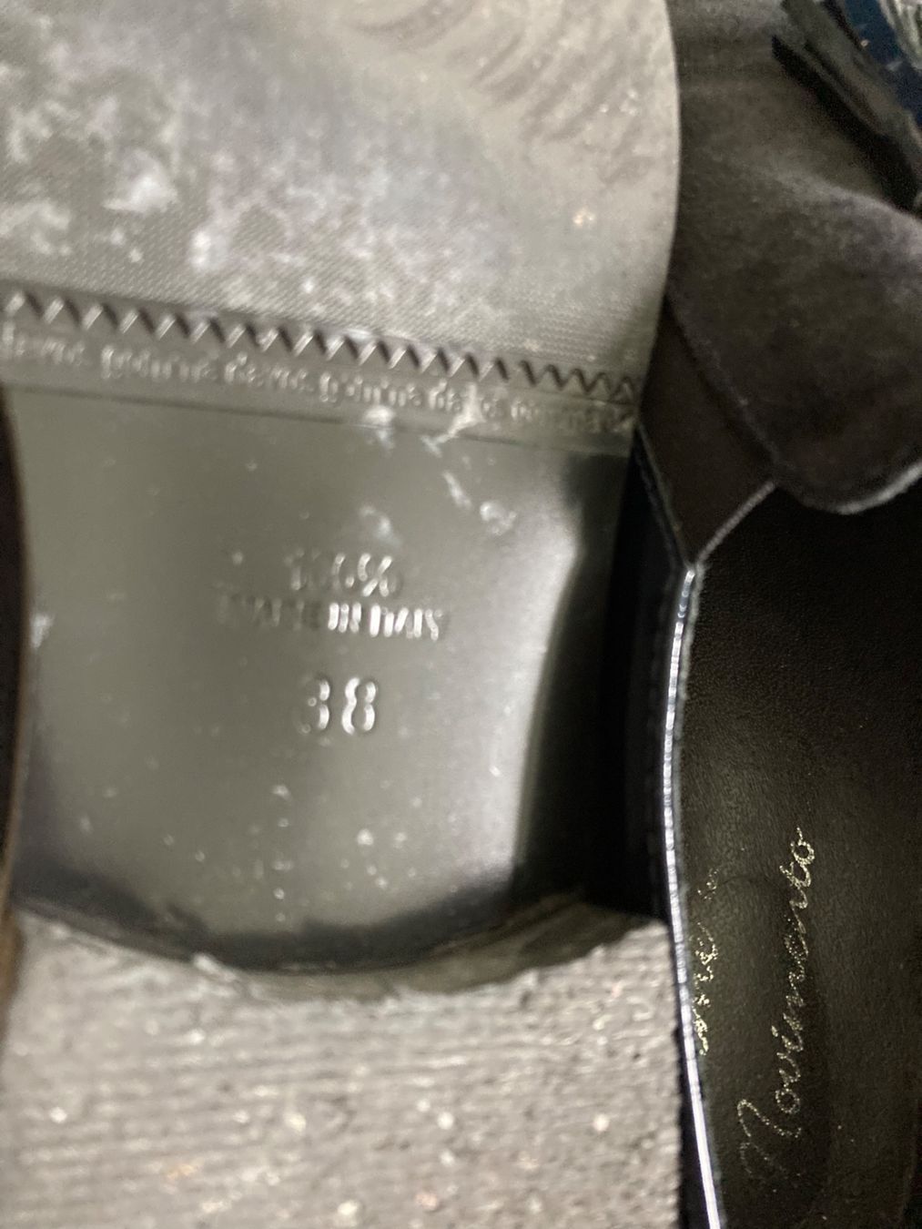 Scarpe da donna: Blaue Lackschuhe Gr. 38 – Usato da Hurden venduto da Ruby70 3