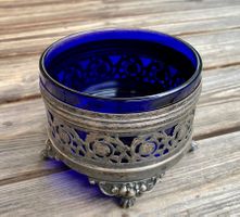 antike Originale WMF Jugendstil-Schale versilbert
