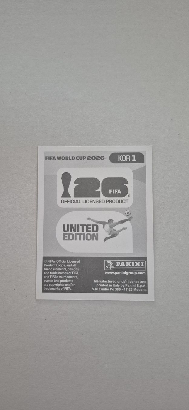 Panini Carte collezionabili: Panini KOR 1 – Nuovo (secondo la descrizione) da Thônex venduto da Sebabastien 1