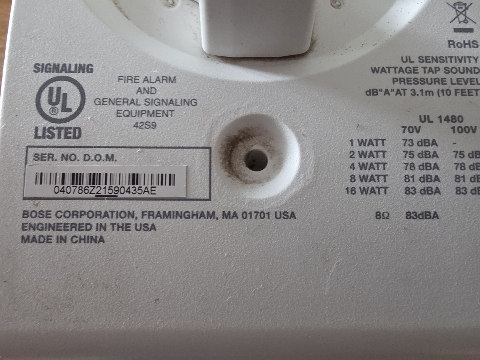Bose Casse acustiche: Bose FreeSpace DS 16SE Lautsprecher – Usato da Bellikon venduto da Tschanzli 2