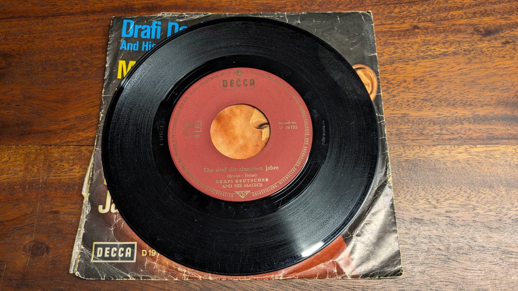 Dischi in vinile: Drafi Deutscher - Marmor, Stein und Eisen bricht, Single 7" – Usato da Menziken venduto da mame18 3