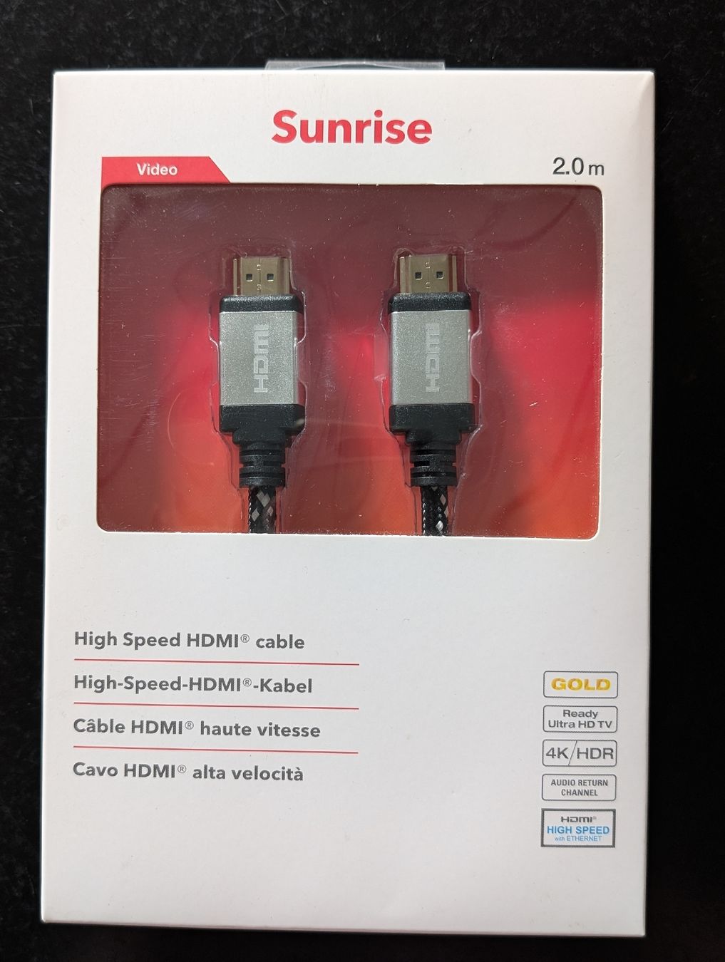 Cavi: High-speed HDMI Kabel – Nuovo e nell'imballaggio originale da Basel venduto da coreng