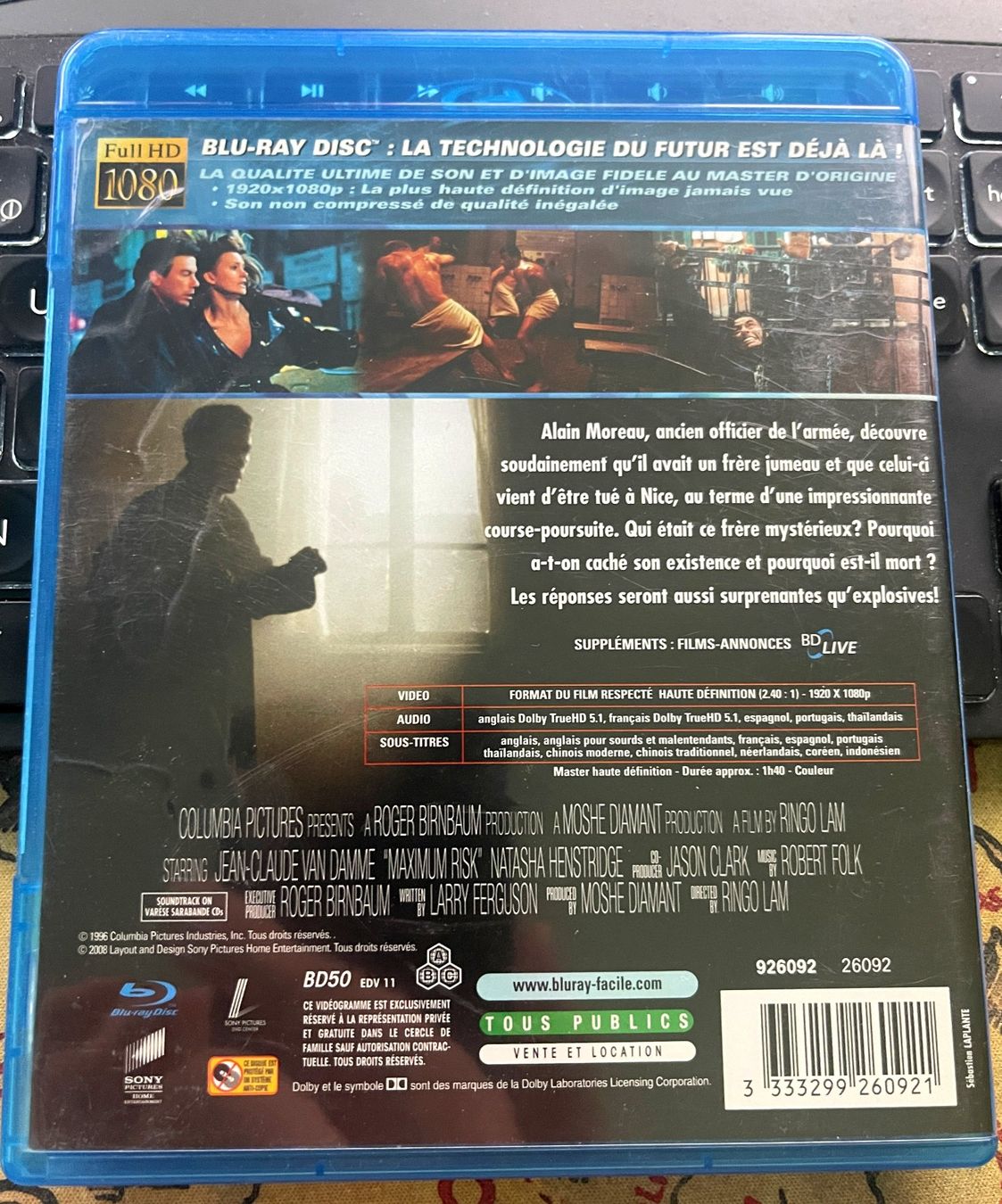 Tutti i DVDs: Risque maximum (1996) - Blu-ray – Usato da Semsales venduto da __Florian__ 2