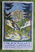 Flums und Umgebung, Exkursionskarte, 1 : 25 000, um 1914