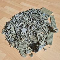 LEGO Bausteine grau gemischt 1.5 kg